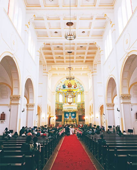 Sanctuary and altar cleaning